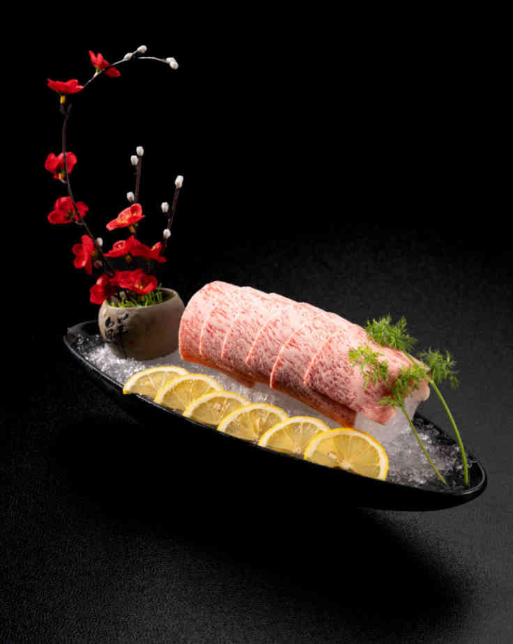 Marbled Beef Slices